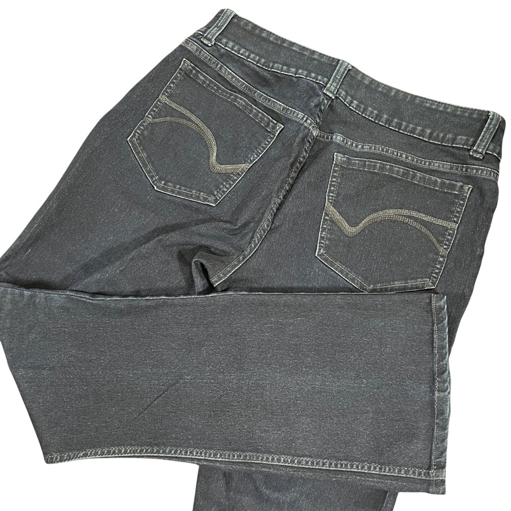Riders by Lee Women Dark Wash Mid Rise Bootcut Jeans 16L 1BMBAW1